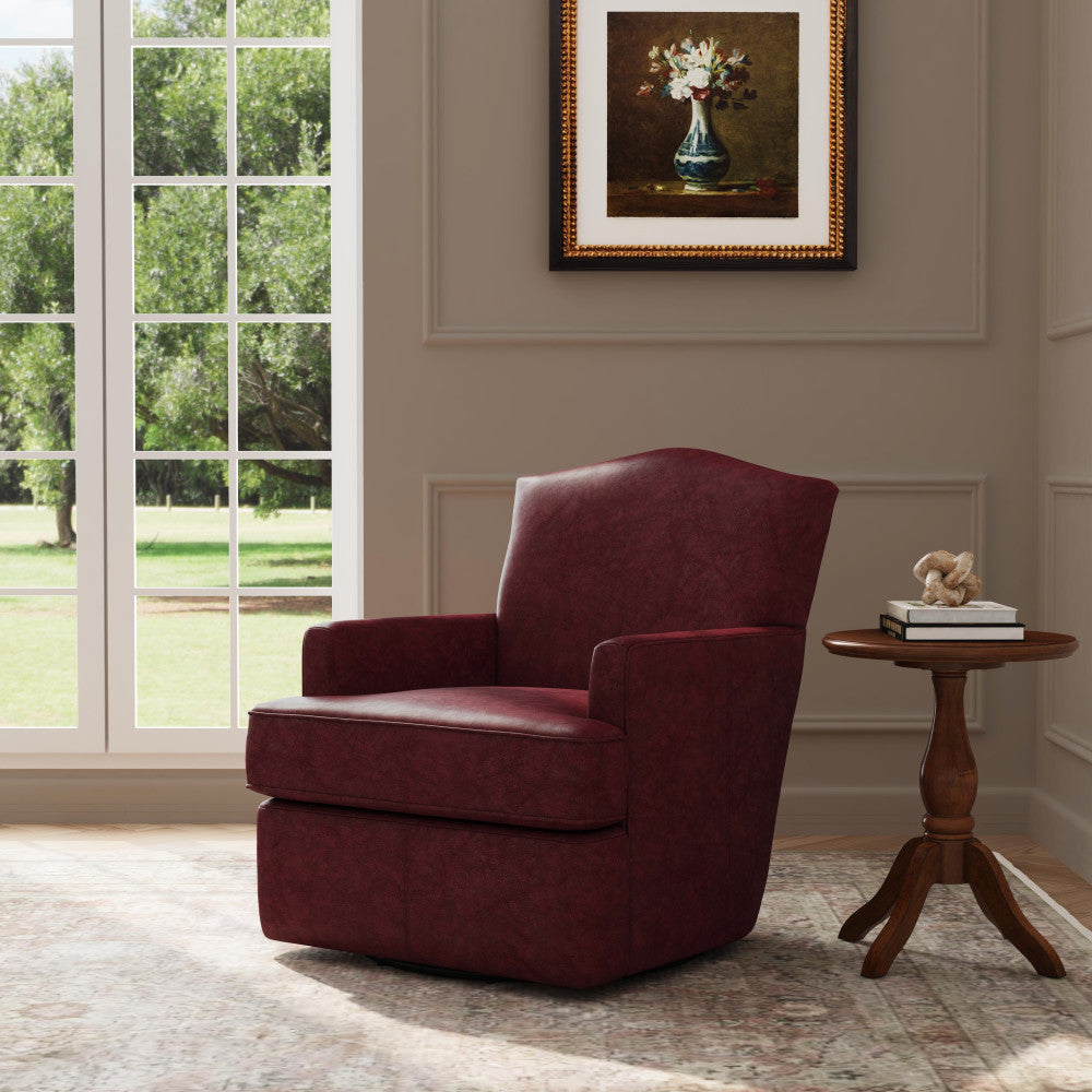 Judge Swivel Chair - Leather 577-60
