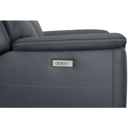 Sawyer Power Reclining Loveseat w/ Pwr Headrests, Lumbar - Leather 009-42
