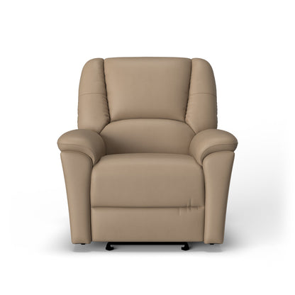 Plush Power Gliding Recliner with Power Headrest & Lumbar - Leather 654-01
