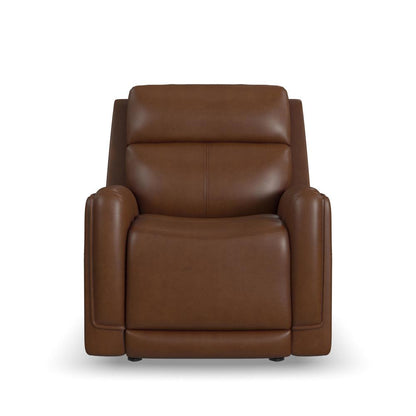 Alister Power Gliding Recliner with Power Headrest and Lumbar - Leather 734-72