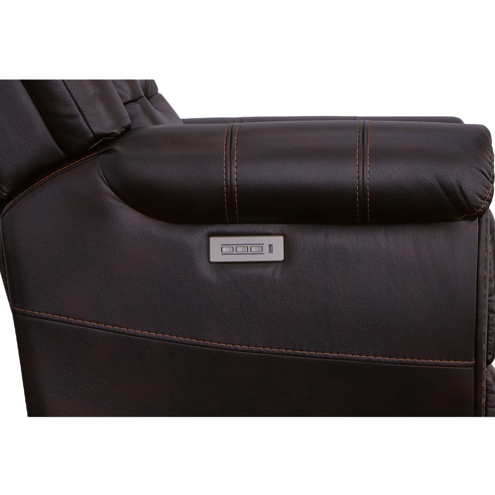 Oscar Power Recliner with Power Headrest - Fabric 629-70