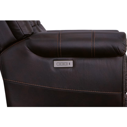 Oscar Power Recliner with Power Headrest - Fabric 629-70