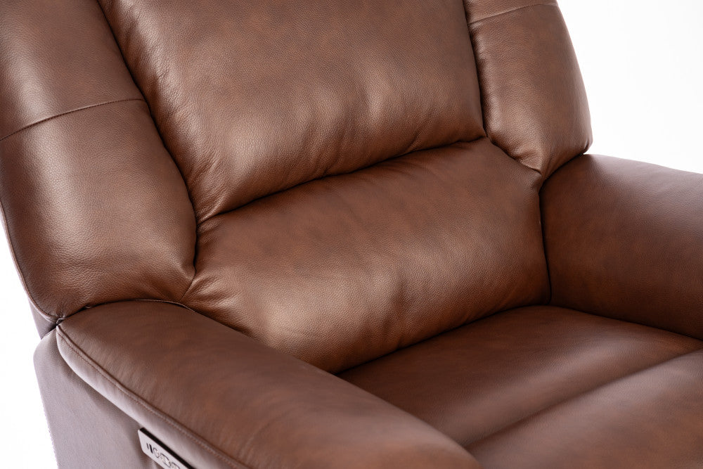 Plush Perfect Match Power Gliding Recliner with Power Headrest & Lumbar - Default Title
