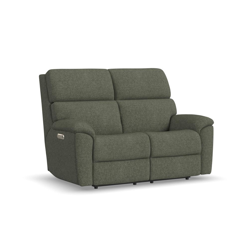 Porter Power Reclining Loveseat with Power Headrest & Lumbar - Fabric 787-20