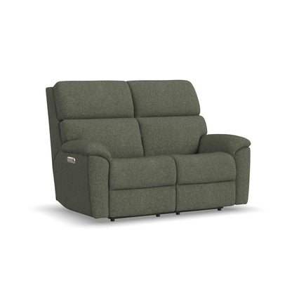 Porter Power Reclining Loveseat with Power Headrest & Lumbar - Fabric 787-20