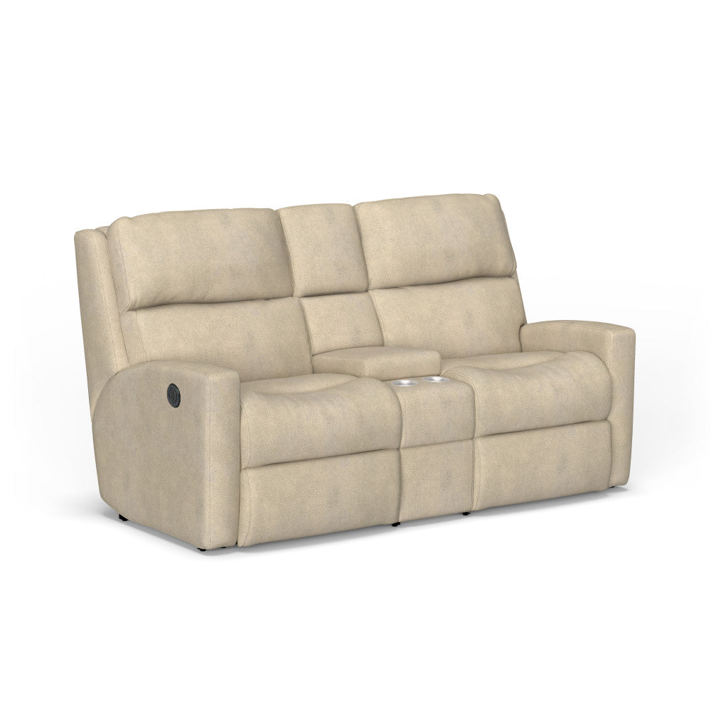 Catalina Power Reclining Loveseat with Console - Fabric 099-01