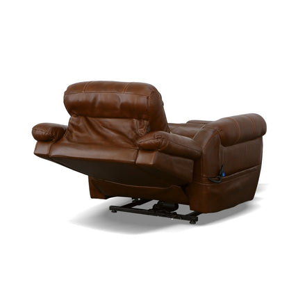 Oscar Power Lift Recliner with Right-Hand Control & Power Headrest - Leather 375-72