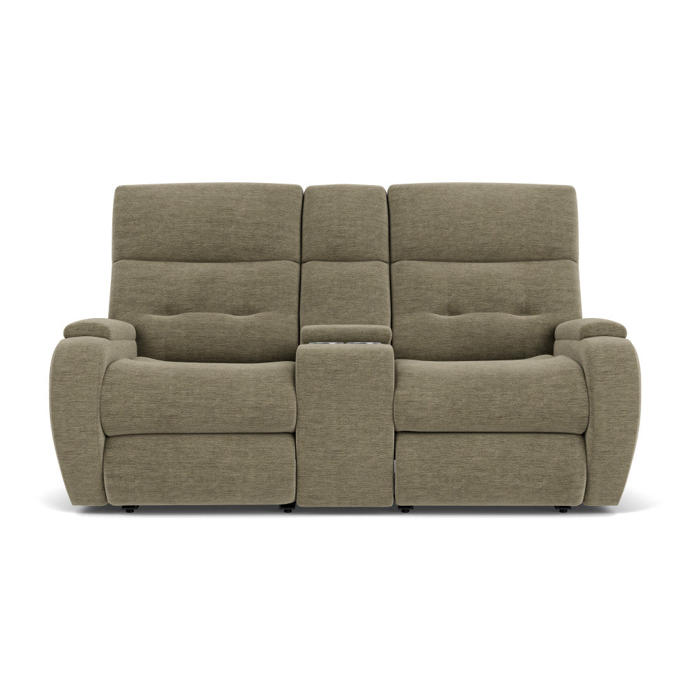 Strait Power Recliner with Power Headrest & Lumbar - Default Title