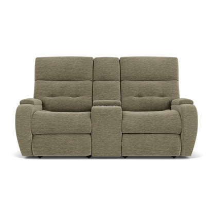 Strait Power Recliner with Power Headrest & Lumbar - Default Title
