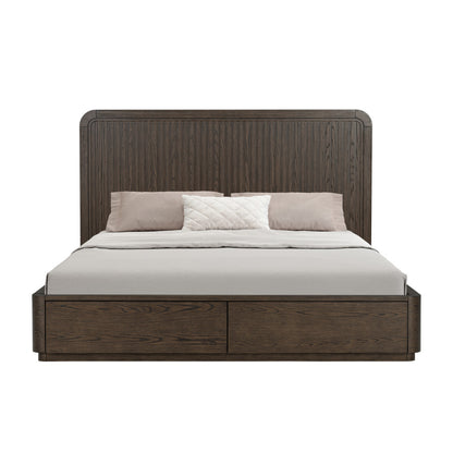 Athens King Panel Storage Bed - Default Title
