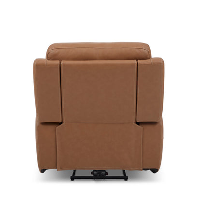 Sawyer Power Recliner with Power Headrest & Lumbar - Leather 727-73