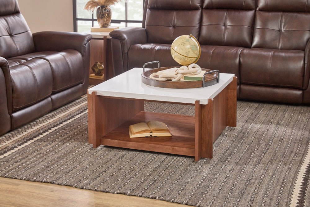 Lincoln Square Coffee Table with Casters - Default Title