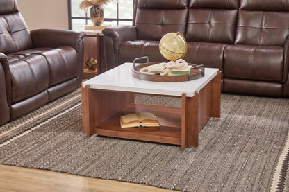 Lincoln Square Coffee Table with Casters - Default Title