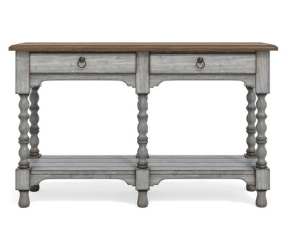 Plymouth Sofa Table - Gray, Brown