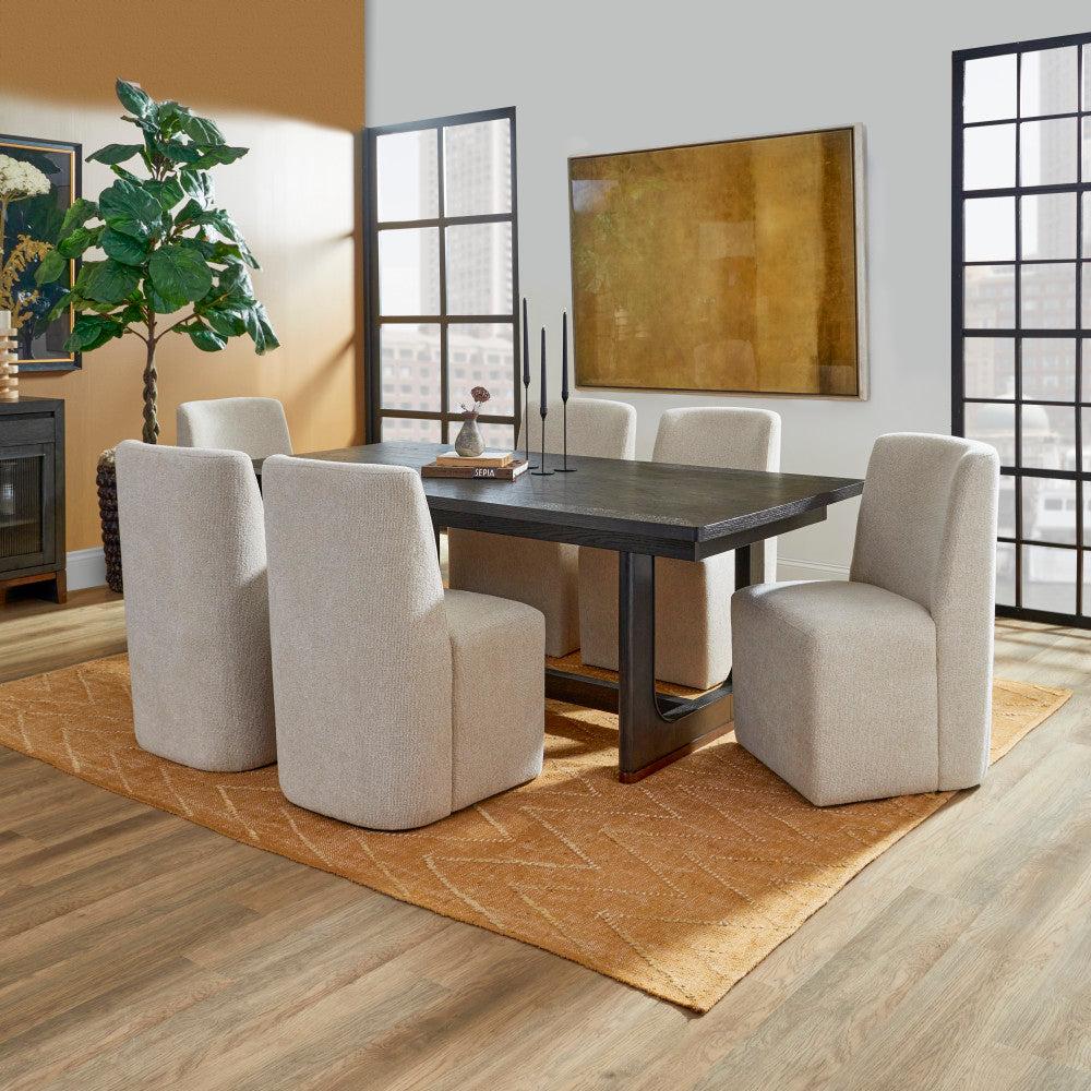 Waterfall Pair of Upholstered Dining Chairs - Default Title