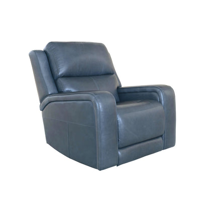 Oasis Power Recliner with Power Headrest, Lumbar, Heat & Massage - Leather 734-40