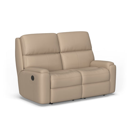 Rio Power Reclining Loveseat - Leather 654-70