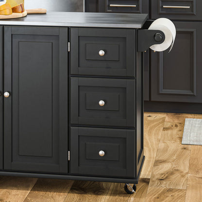 Dolly Madison Kitchen Cart - Black - 5000000011