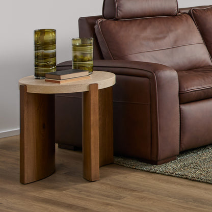 Eclipse Round End table - Brown - 5000009294