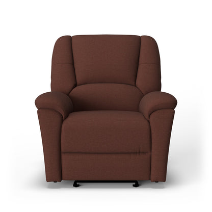 Plush Power Gliding Recliner with Power Headrest & Lumbar - Fabric 309-02