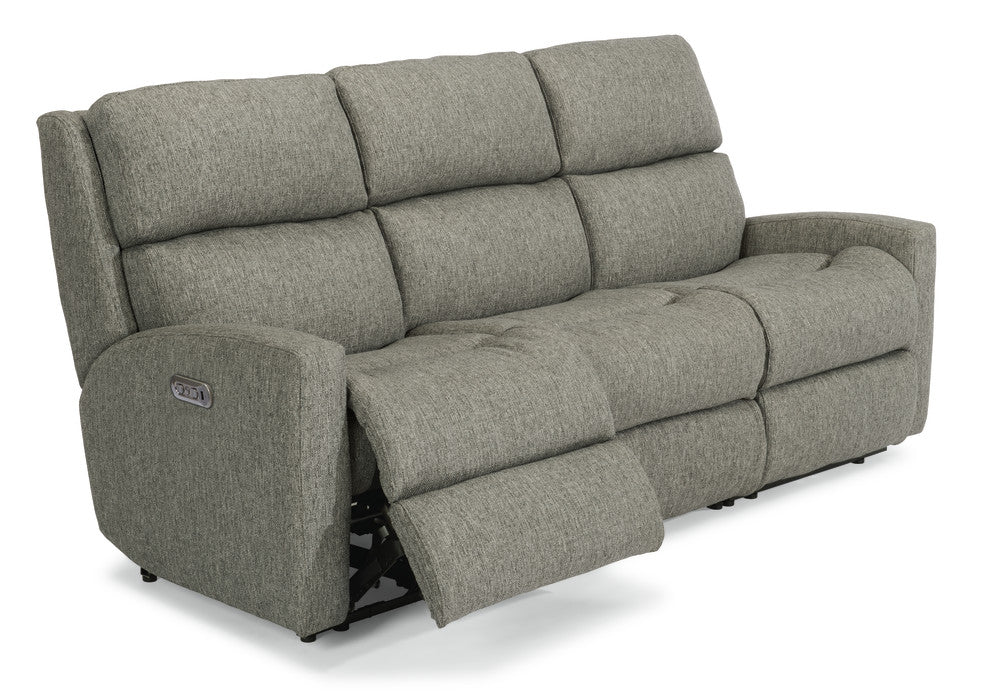 Catalina Power Reclining Sofa with Power Headrests - Fabric 145-01