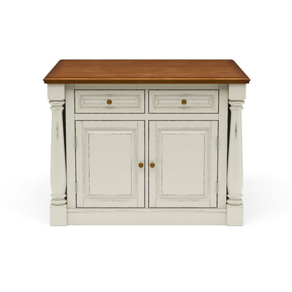 Monarch Kitchen Island - Off-White