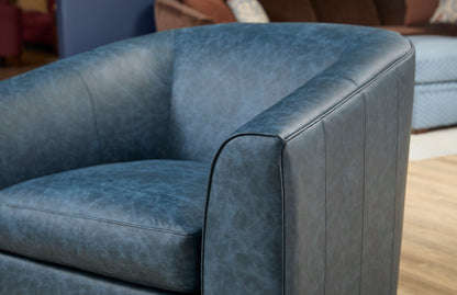 Jewel Swivel Chair - Leather 527-40