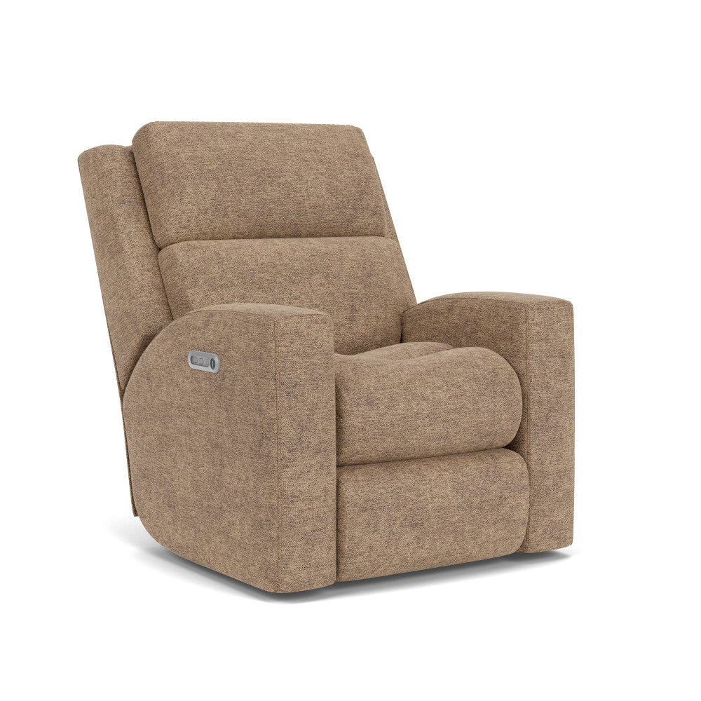 Score Power Recliner with Power Headrest & Lumbar - Fabric 723-80