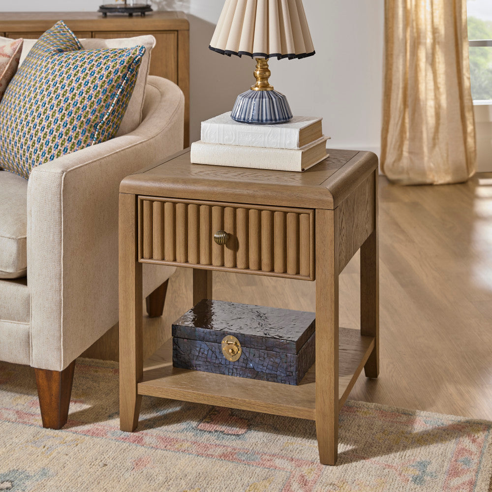 Reed Chairside Table - Default Title