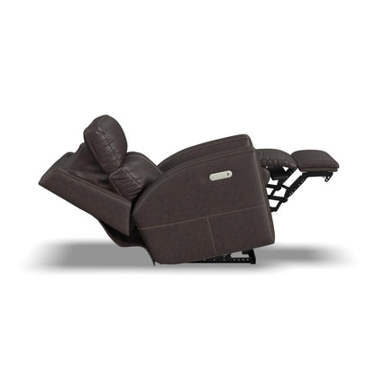 Score Power Recliner with Power Headrest & Lumbar - Leather 654-70
