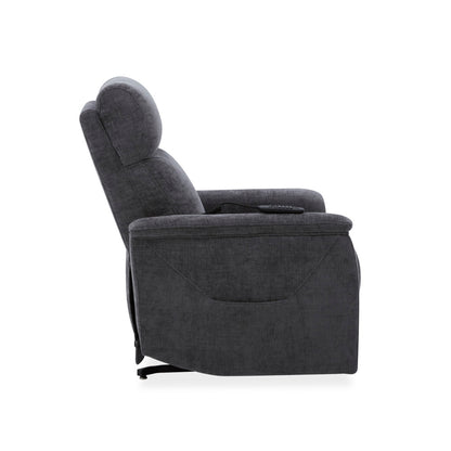 Luma Petite Petite Power Lift Recliner with Power Headrest, Lumbar, Heat & Massage - Fabric 428-02
