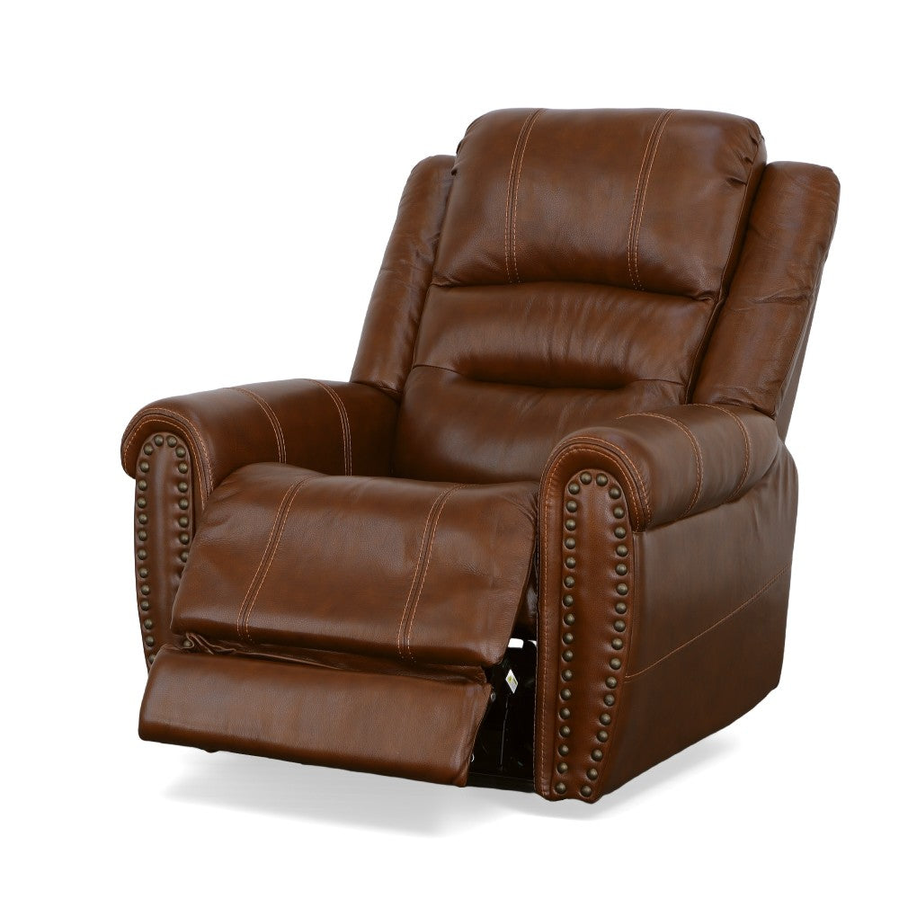Oscar Power Lift Recliner with Right-Hand Control & Power Headrest - Leather 375-72