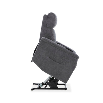 Luma Petite Petite Power Lift Recliner with Power Headrest, Lumbar, Heat & Massage - Fabric 428-02