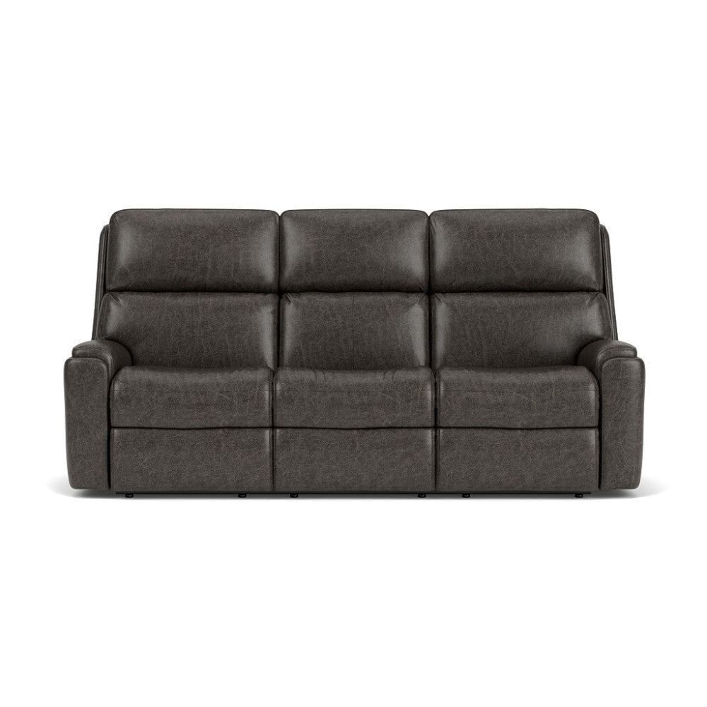 Rio Power Reclining Sofa with Power Headrests - Leather 665-02