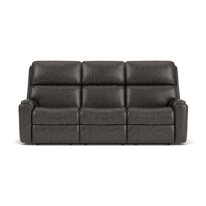 Rio Power Reclining Sofa with Power Headrests - Leather 665-02