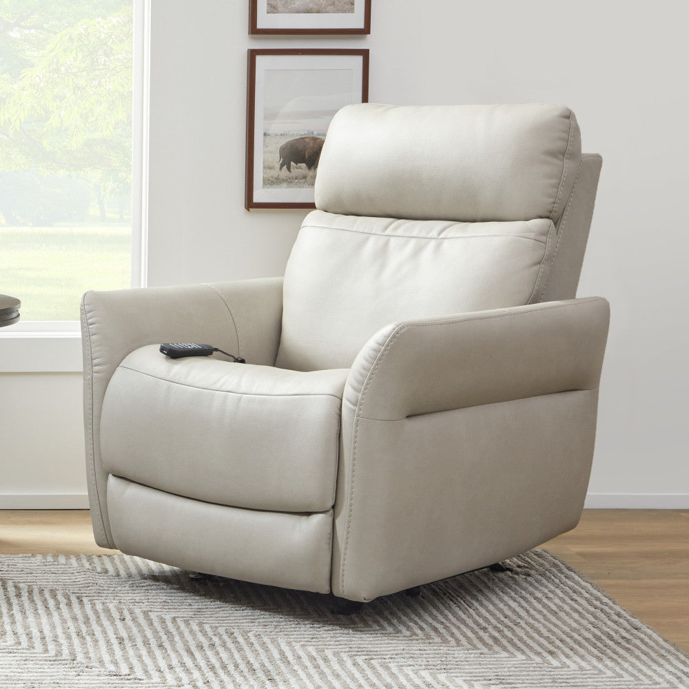 Artemis Power Rocking Recliner with Power Headrest, Lumbar, Heat & Massage - Leather 886-01
