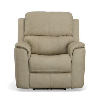 Henry Power Recliner with Power Headrest & Lumbar - Leather 946-80