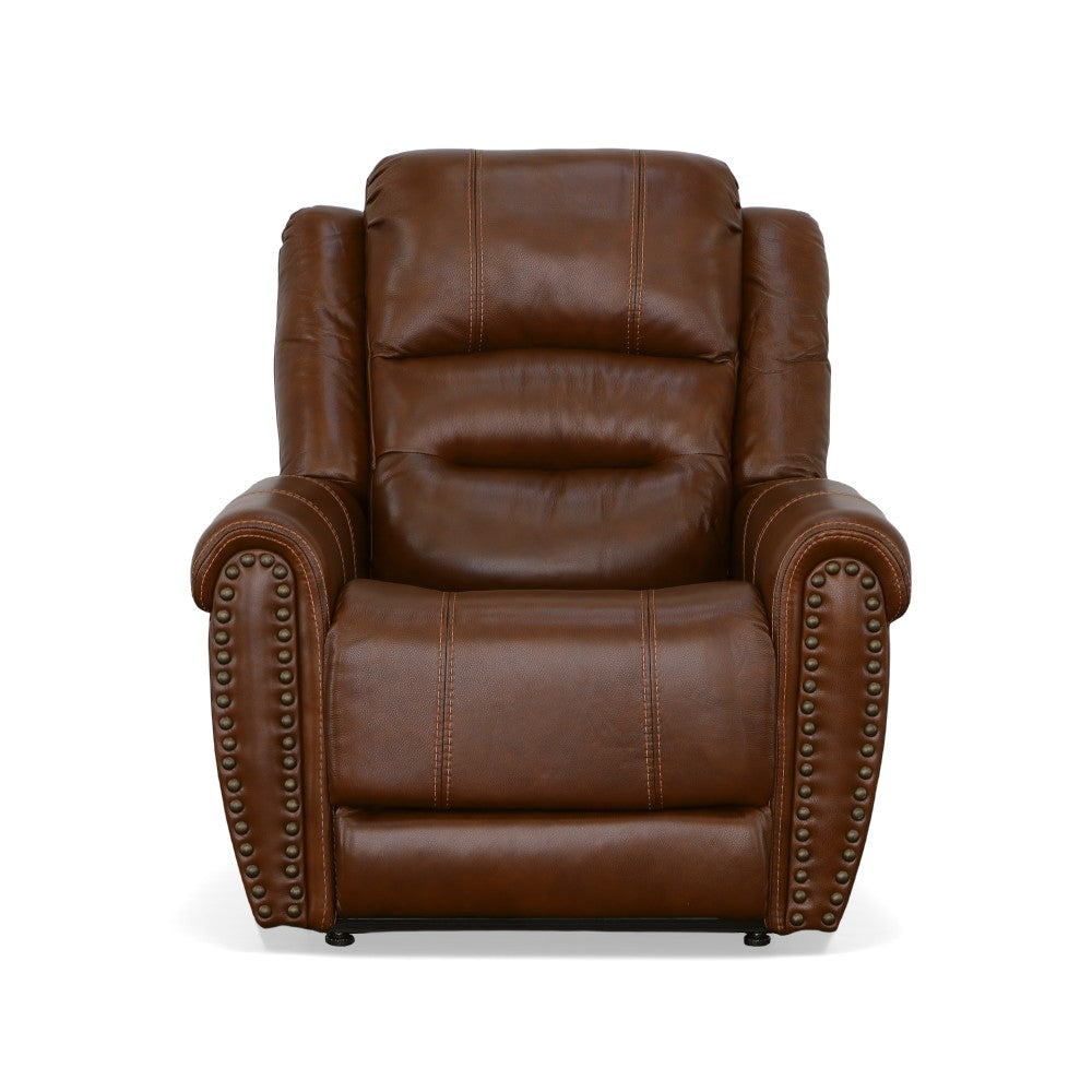Oscar Power Lift Recliner with Right-Hand Control & Power Headrest - Leather 375-72