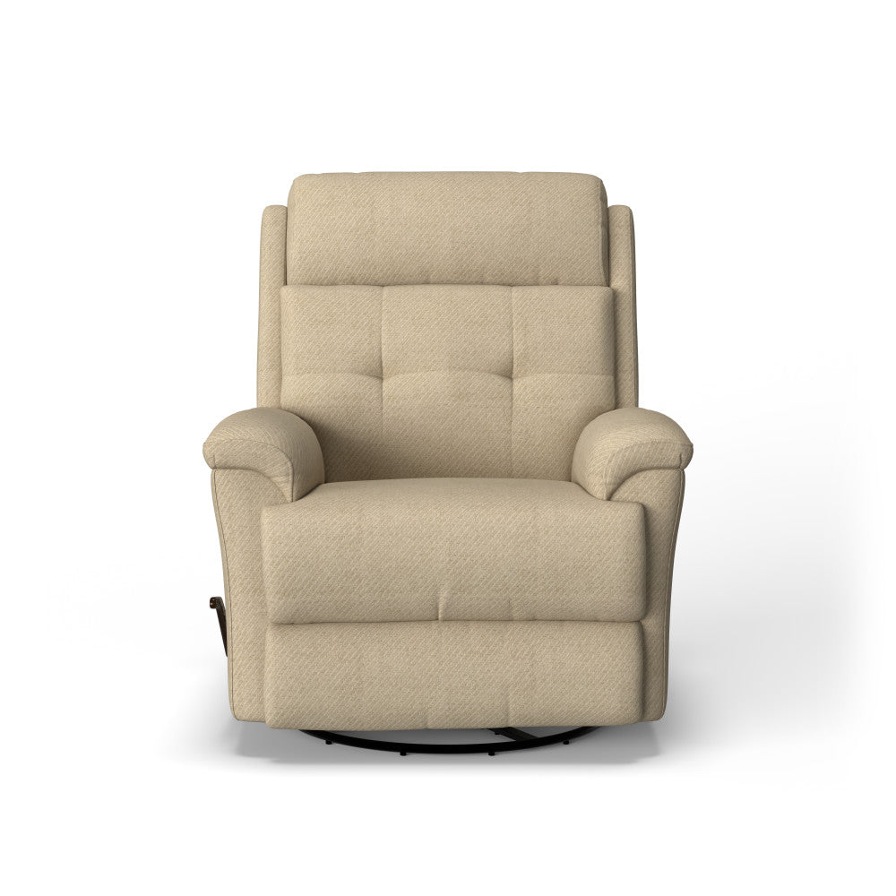 Sophisticated Swivel Gliding Recliner - Fabric 193-40