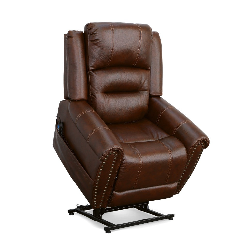Oscar Power Lift Recliner with Right-Hand Control & Power Headrest - Fabric 629-72