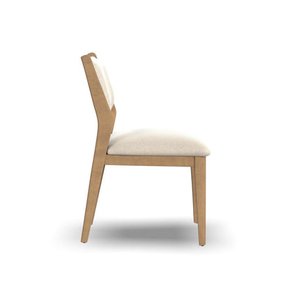 Normandy Pair of Upholstered Dining Chairs - Default Title