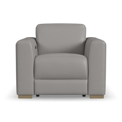Aurora Power Recliner with Power Headrest - Leather 749-01