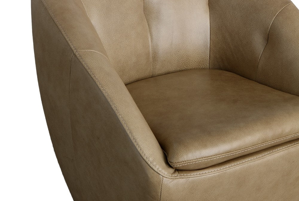 Wade Swivel Chair - Beige