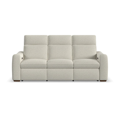 Ava Power Reclining Sofa with Power Headrest & Lumbar - Fabric 157-81