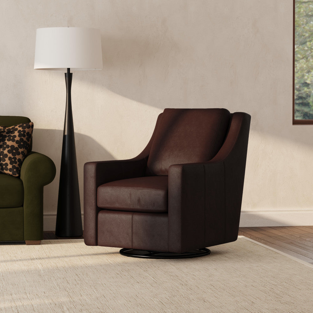 Murph Swivel Chair - Leather 740-70