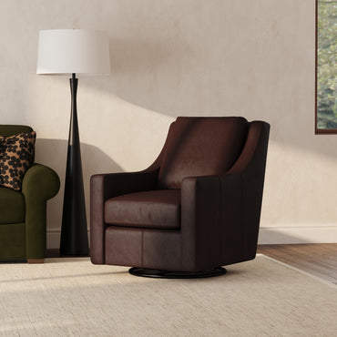 Murph Swivel Chair - Leather 740-70