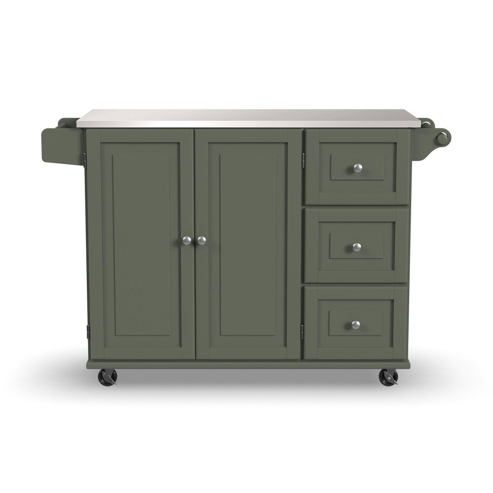 Dolly Madison Kitchen Cart - Green