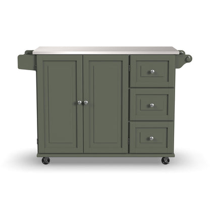 Dolly Madison Kitchen Cart - Green
