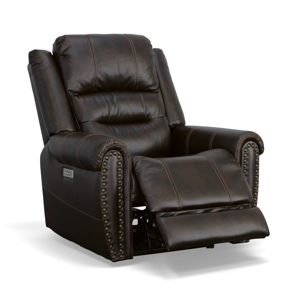 Oscar Power Recliner with Power Headrest - Fabric 629-70