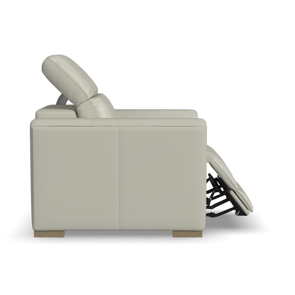 Aurora Power Recliner with Power Headrest - Leather 749-11
